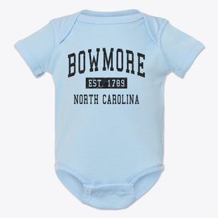 Bowmore North Carolina Classic Established Baby Onesie