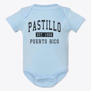 Pastillo Puerto Rico Classic Established Baby Onesie