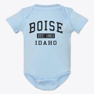 Boise Idaho Classic Established Baby Onesie