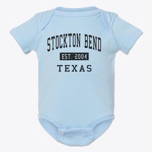 Stockton Bend Texas Classic Established Baby Onesie