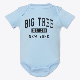Big Tree New York Classic Established Baby Onesie