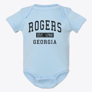 Rogers Georgia Classic Established Baby Onesie