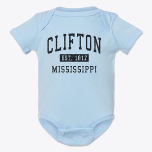 Clifton Mississippi Classic Established Baby Onesie