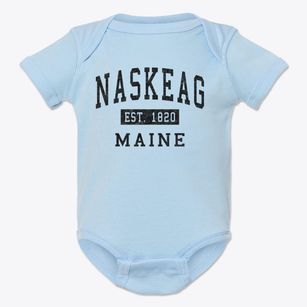 Naskeag Maine Classic Established Baby Onesie