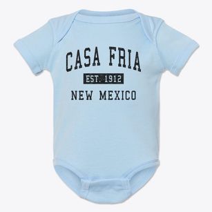 Casa Fria New Mexico Classic Established Baby Onesie