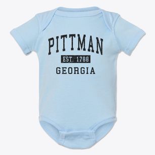Pittman Georgia Classic Established Baby Onesie