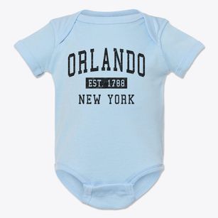Orlando New York Classic Established Baby Onesie
