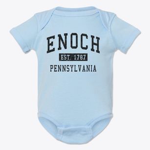 Enoch Pennsylvania Classic Established Baby Onesie