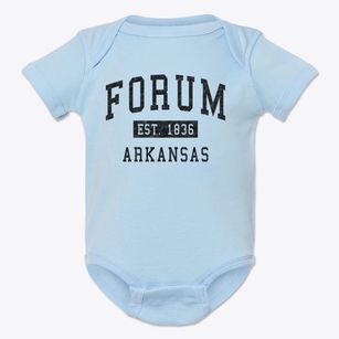 Forum Arkansas Classic Established Baby Onesie