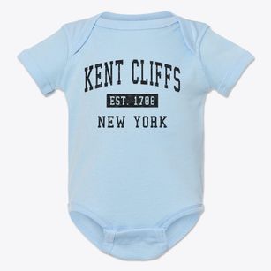 Kent Cliffs New York Classic Established Baby Onesie