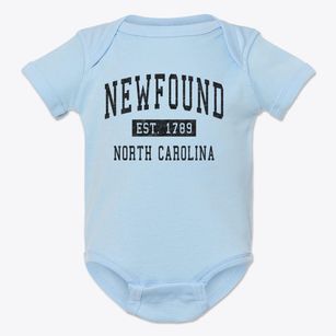 Newfound North Carolina Classic Established Baby Onesie