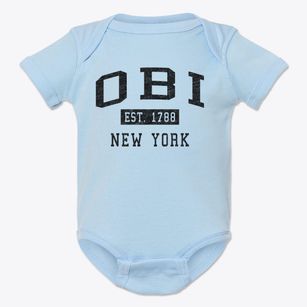 Obi New York Classic Established Baby Onesie