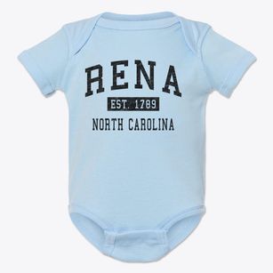 Rena North Carolina Classic Established Baby Onesie