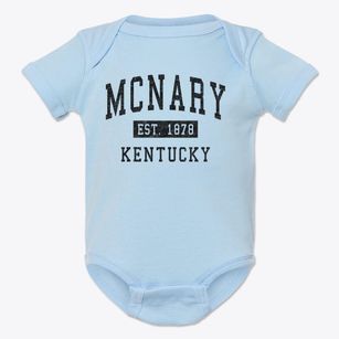 Mcnary Kentucky Classic Established Baby Onesie