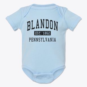 Blandon Pennsylvania Classic Established Baby Onesie