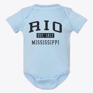 Rio Mississippi Classic Established Baby Onesie