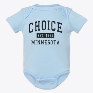 Choice Minnesota Classic Established Baby Onesie