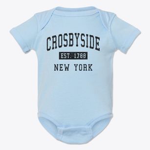 Crosbyside New York Classic Established Baby Onesie