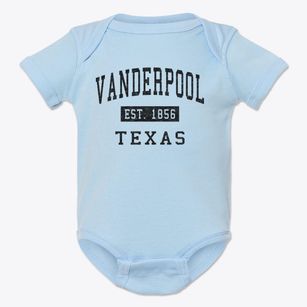 Vanderpool Texas Classic Established Baby Onesie