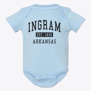 Ingram Arkansas Classic Established Baby Onesie