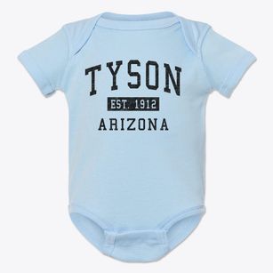 Tyson Arizona Classic Established Baby Onesie