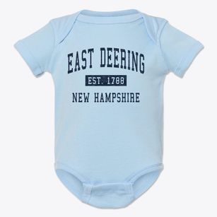 East Deering New Hampshire Classic Established Baby Onesie