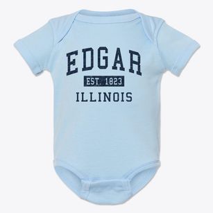 Edgar Illinois Classic Established Baby Onesie