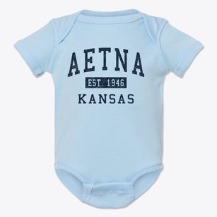 Aetna Kansas Classic Established Baby Onesie