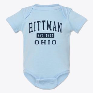 Rittman Ohio Classic Established Baby Onesie