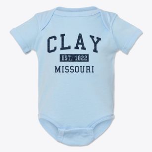 Clay Missouri Classic Established Baby Onesie