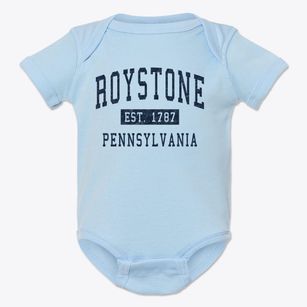 Roystone Pennsylvania Classic Established Baby Onesie