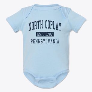 North Coplay Pennsylvania Classic Established Baby Onesie
