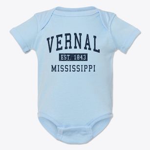 Vernal Mississippi Classic Established Baby Onesie