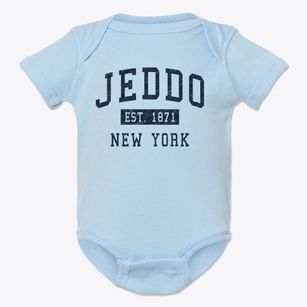 Jeddo New York Classic Established Baby Onesie
