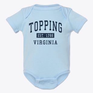 Topping Virginia Classic Established Baby Onesie