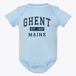 Ghent Maine Classic Established Baby Onesie