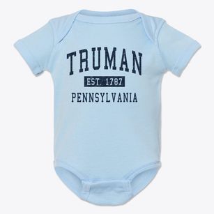 Truman Pennsylvania Classic Established Baby Onesie