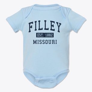 Filley Missouri Classic Established Baby Onesie