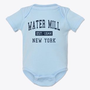 Water Mill New York Classic Established Baby Onesie