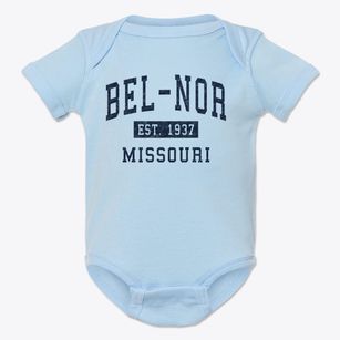 Bel-nor Missouri Classic Established Baby Onesie