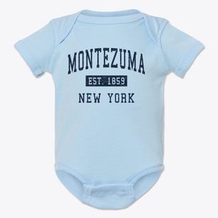 Montezuma New York Classic Established Baby Onesie