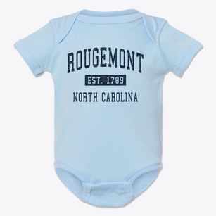 Rougemont North Carolina Classic Established Baby Onesie