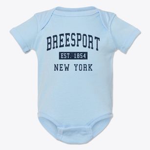 Breesport New York Classic Established Baby Onesie