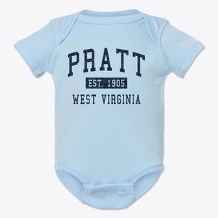 Pratt West Virginia Classic Established Baby Onesie
