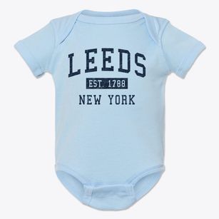 Leeds New York Classic Established Baby Onesie