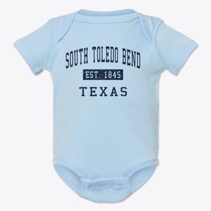 South Toledo Bend Texas Classic Established Baby Onesie