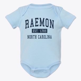 Raemon North Carolina Classic Established Baby Onesie