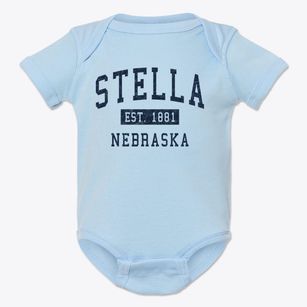Stella Nebraska Classic Established Baby Onesie