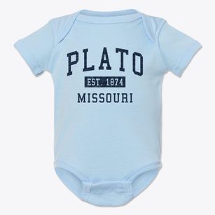 Plato Missouri Classic Established Baby Onesie