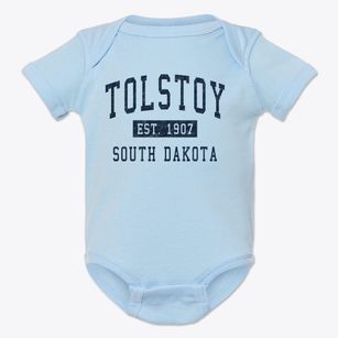 Tolstoy South Dakota Classic Established Baby Onesie